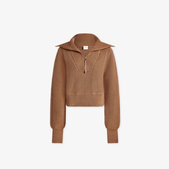 Varley Mentone Half-Zip Knit Pullover NWT - Picture 4 of 9